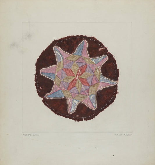 Pin Cushion by Frank Maurer (American, active c. 1935), 16X12"(A3)Poster Print