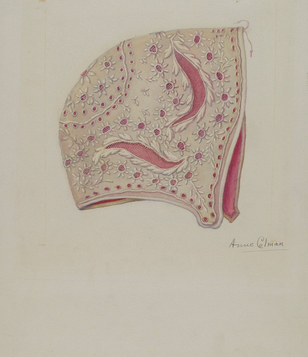 Baby Bonnet by Anne Colman (American, active c. 1935), 16X12"(A3)Poster Print