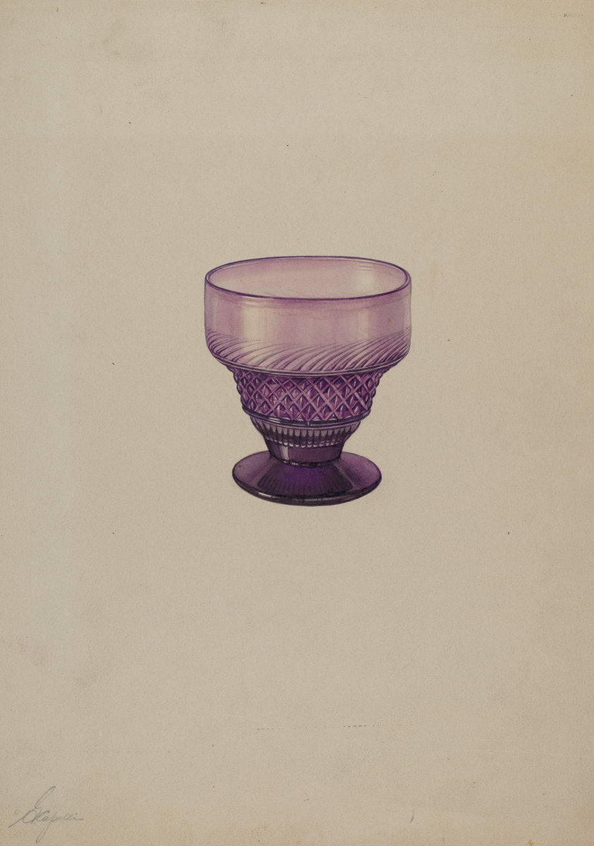 Salt Cellar by Giacinto Capelli (American, active c. 1935), 16X12"(A3)Poster Print