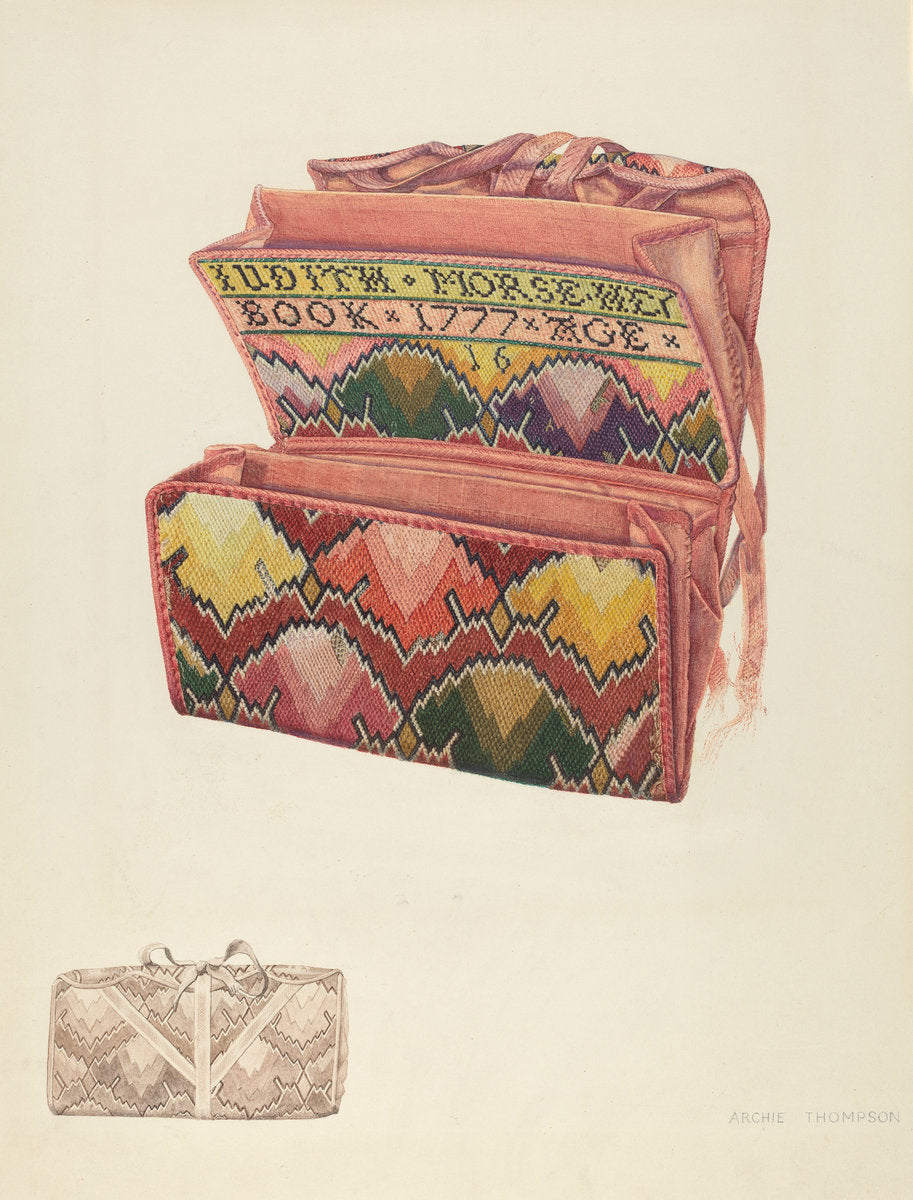 John Hancock's Wallet by Archie Thompson (American, active c. 1935), 16X12"(A3)Poster Print