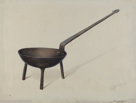 Sauce Pan by Edward L. Loper (American, born 1916), 16X12"(A3)Poster Print