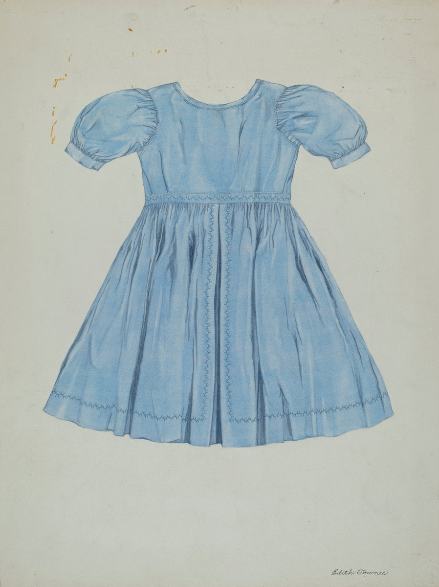 Boy's Dress by Edith Towner (American, active c. 1935), 16X12"(A3)Poster Print