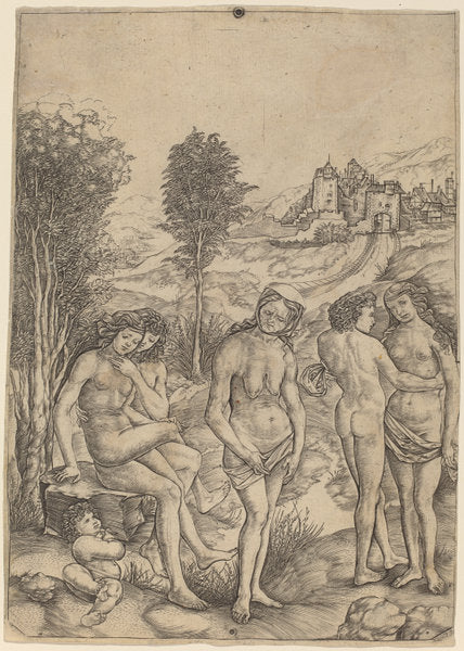 Allegory of Envy by Cristofano Robetta (Italian, 1462 - 1535 or after), 16X12"(A3)Poster Print