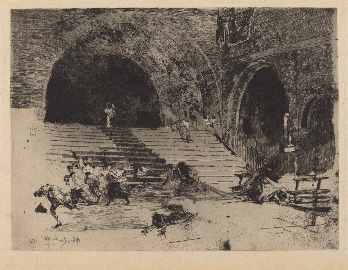 Resurrection by Mosè di Giosuè Bianchi (Italian, 1840 - 1904), 16X12"(A3)Poster Print