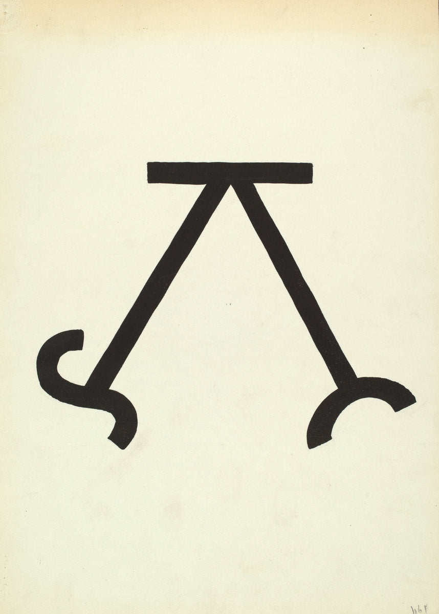 Cattle Brand by J. Henry Marley (American, active c. 1935), 16X12"(A3)Poster Print