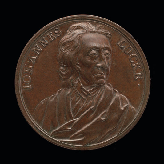 John Locke, 1632-1704, Philospher [obverse] by Jean Dassier (Swiss, 1676 - 1763), 16X12"(A3)Poster Print