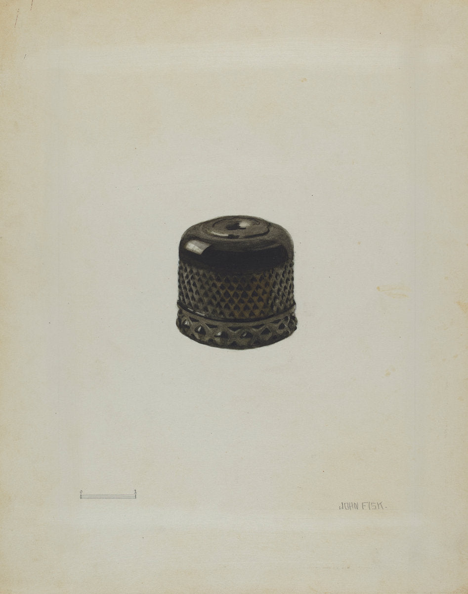 Inkwell by John Fisk (American, active c. 1935), 16X12"(A3)Poster Print