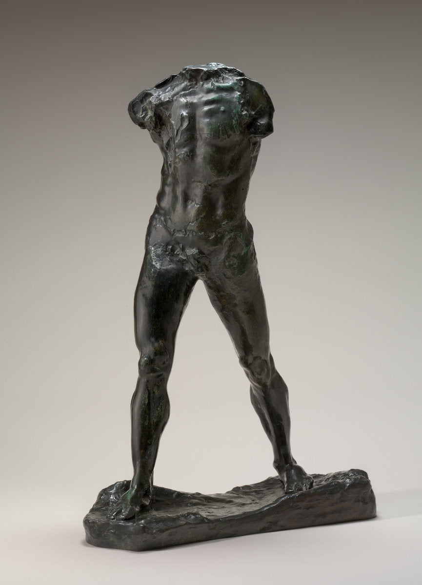 The Walking Man (L'Homme qui marche) by Auguste Rodin (French, 1840 - 1917), 16X12"(A3)Poster Print