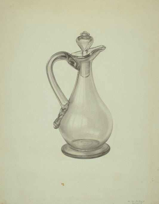 Cruet by Marie Mitchell (American, active c. 1935), 16X12"(A3)Poster Print