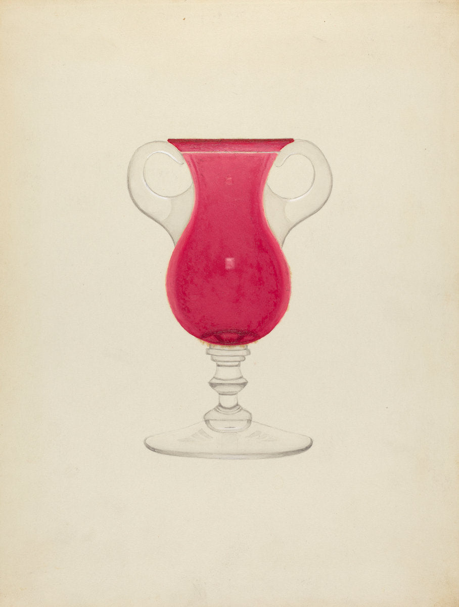 1935/1942 by American 20th Century (Blown Glass), 16X12"(A3)Poster Print