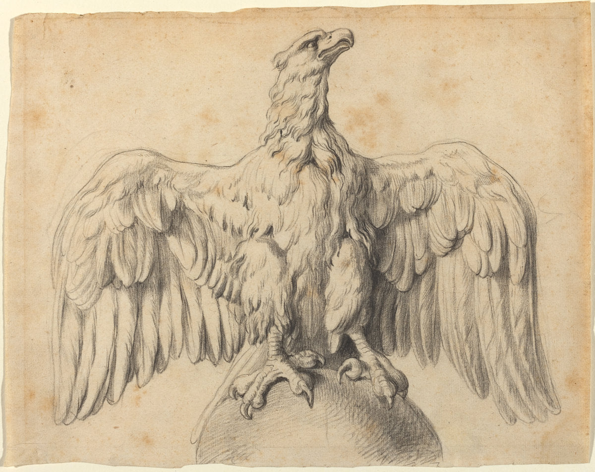 The Capitoline Eagle by Sir Peter Paul Rubens (Flemish, 1577 - 1640), 16X12"(A3)Poster Print