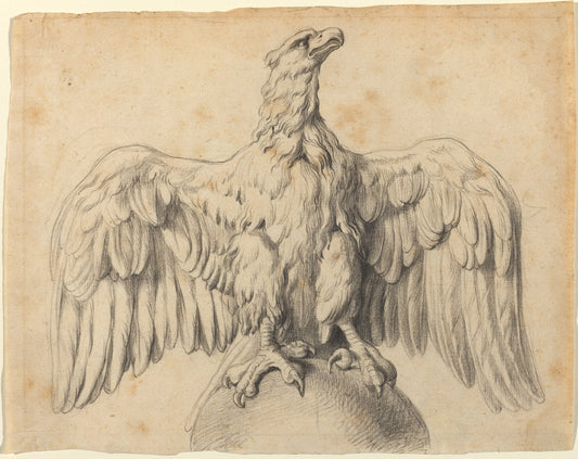 The Capitoline Eagle by Sir Peter Paul Rubens (Flemish, 1577 - 1640), 16X12"(A3)Poster Print
