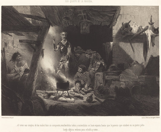 ...il tomo sus simples... by Célestin Nanteuil (French, 1813 - 1873), 16X12"(A3)Poster Print