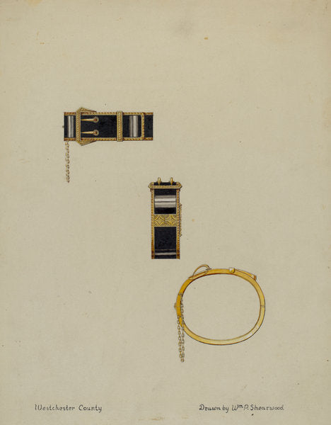 Bracelets by William P. Shearwood (American, active c. 1935), 16X12"(A3)Poster Print