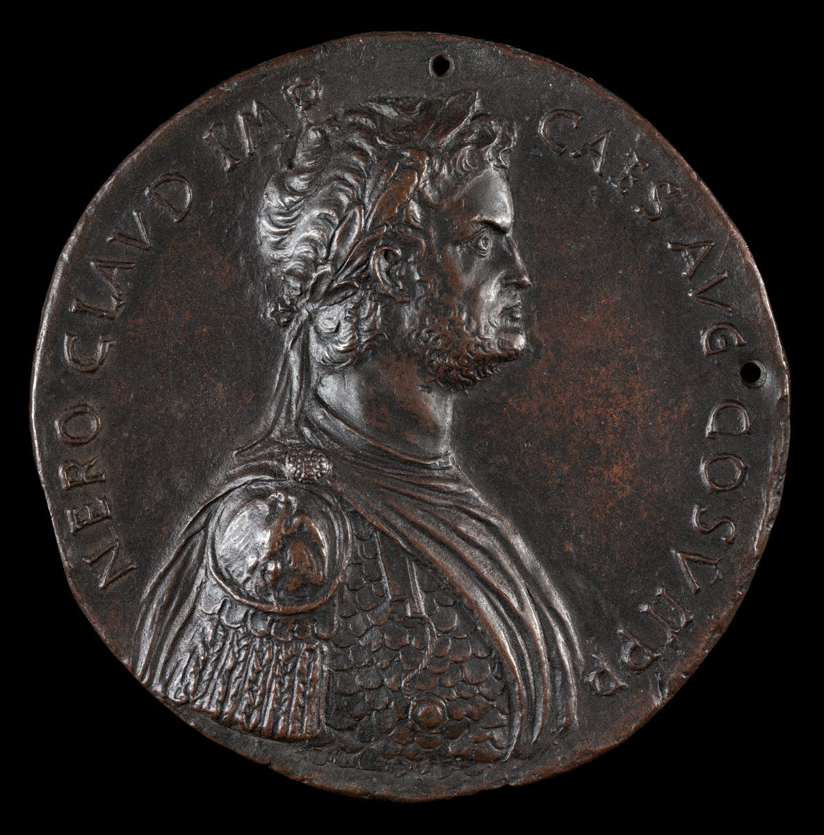 Nero, 37-68, Roman Emperor 54 [obverse] by Filarete (Italian, c. 1400 - 1469), 16X12"(A3)Poster Print