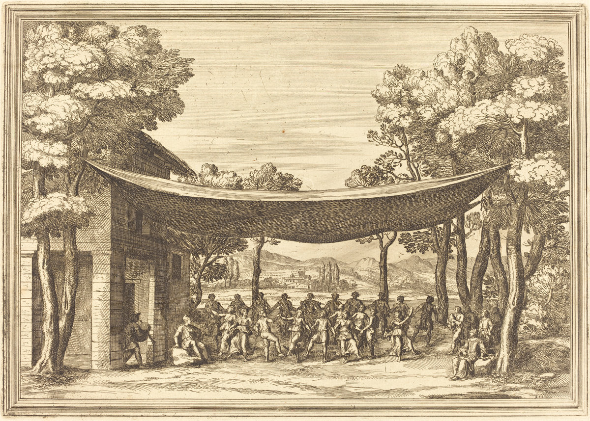 Il Greco in Troia: Plate 5 by Arnold von Westerhout (Flemish, 1651 - 1725), 16X12"(A3)Poster Print
