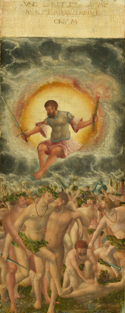 c. 1535 by Workshop of Albrecht Altdorfer (The Rule of Mars [right panel]), 16X12"(A3)Poster Print
