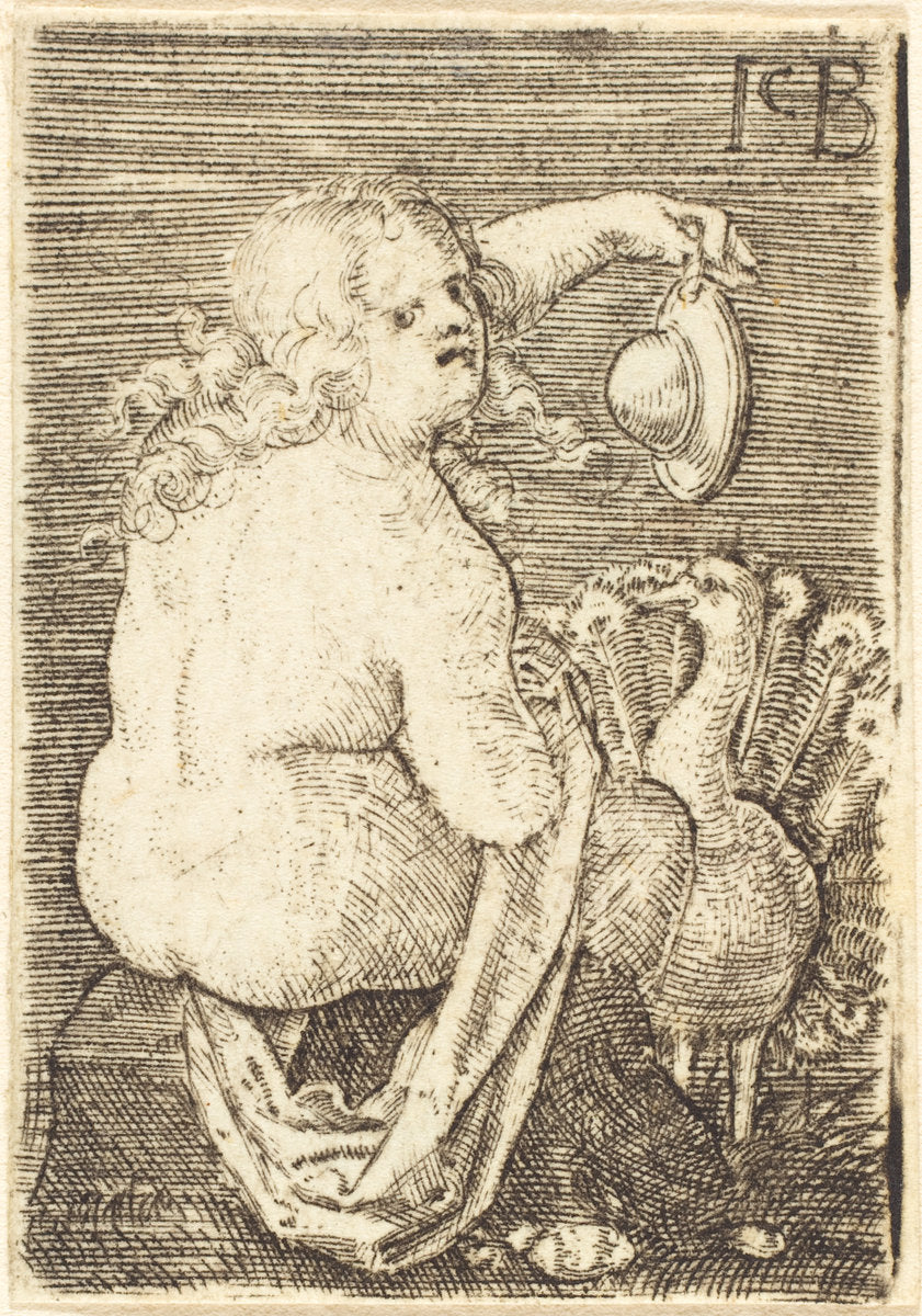 Pride by Jakob Binck (German, c. 1500 - 1569), 16X12"(A3)Poster Print