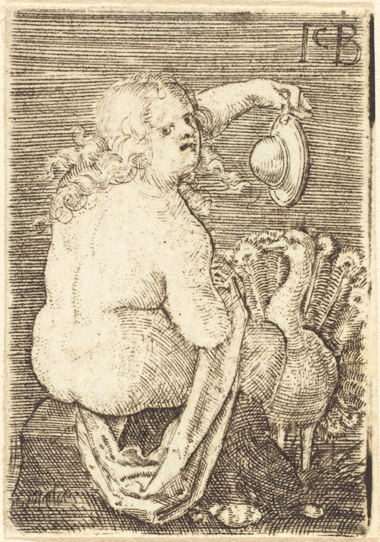 Pride by Jakob Binck (German, c. 1500 - 1569), 16X12"(A3)Poster Print