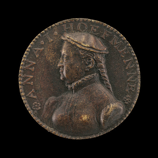 Anna Hofmann, died 1594, Second Wife of the Artist [obverse] by Jakob Hofmann (German, 1512 - 1564), 16X12"(A3)Poster Print