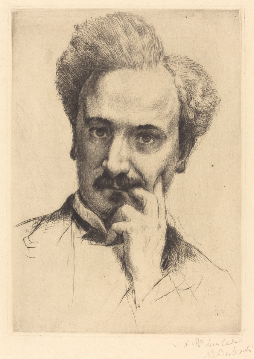 Henri Rochefort by Marcellin-Gilbert Desboutin (French, 1823 - 1902), 16X12"(A3)Poster Print