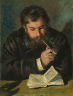 Claude Monet by Auguste Renoir (French, 1841 - 1919), 16X12"(A3)Poster Print