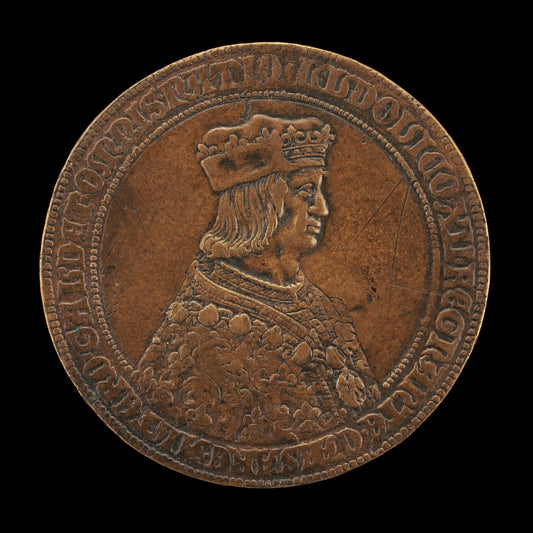 1498/1514 by French 15th or 16th Century (Louis XII, 1462-1515, King of France 1498 [obverse]), 16X12"(A3)Poster Print