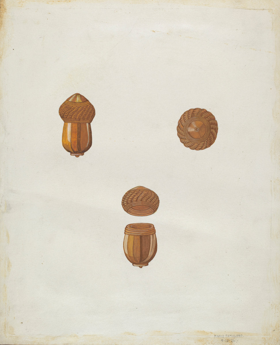 Snuff Box by Marie Famularo (American, 1901 - 1975), 16X12"(A3)Poster Print