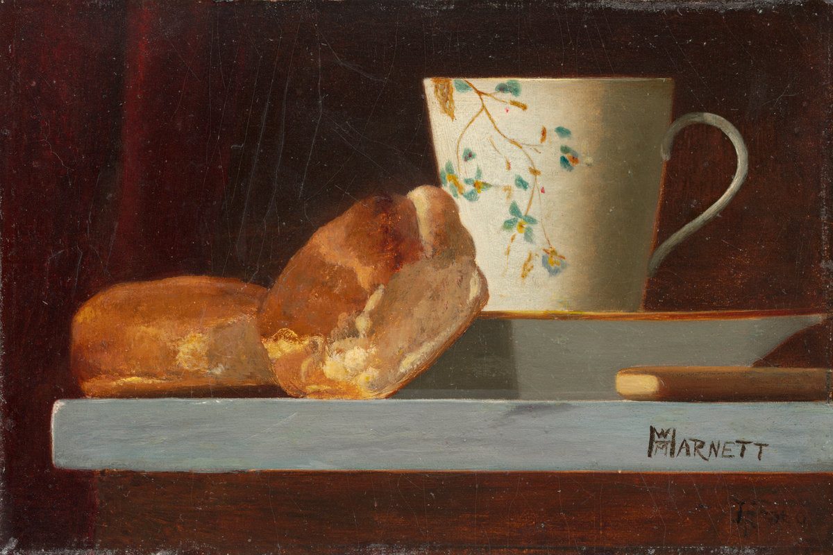 Breakfast by John Frederick Peto (American, 1854 - 1907), 16X12"(A3)Poster Print