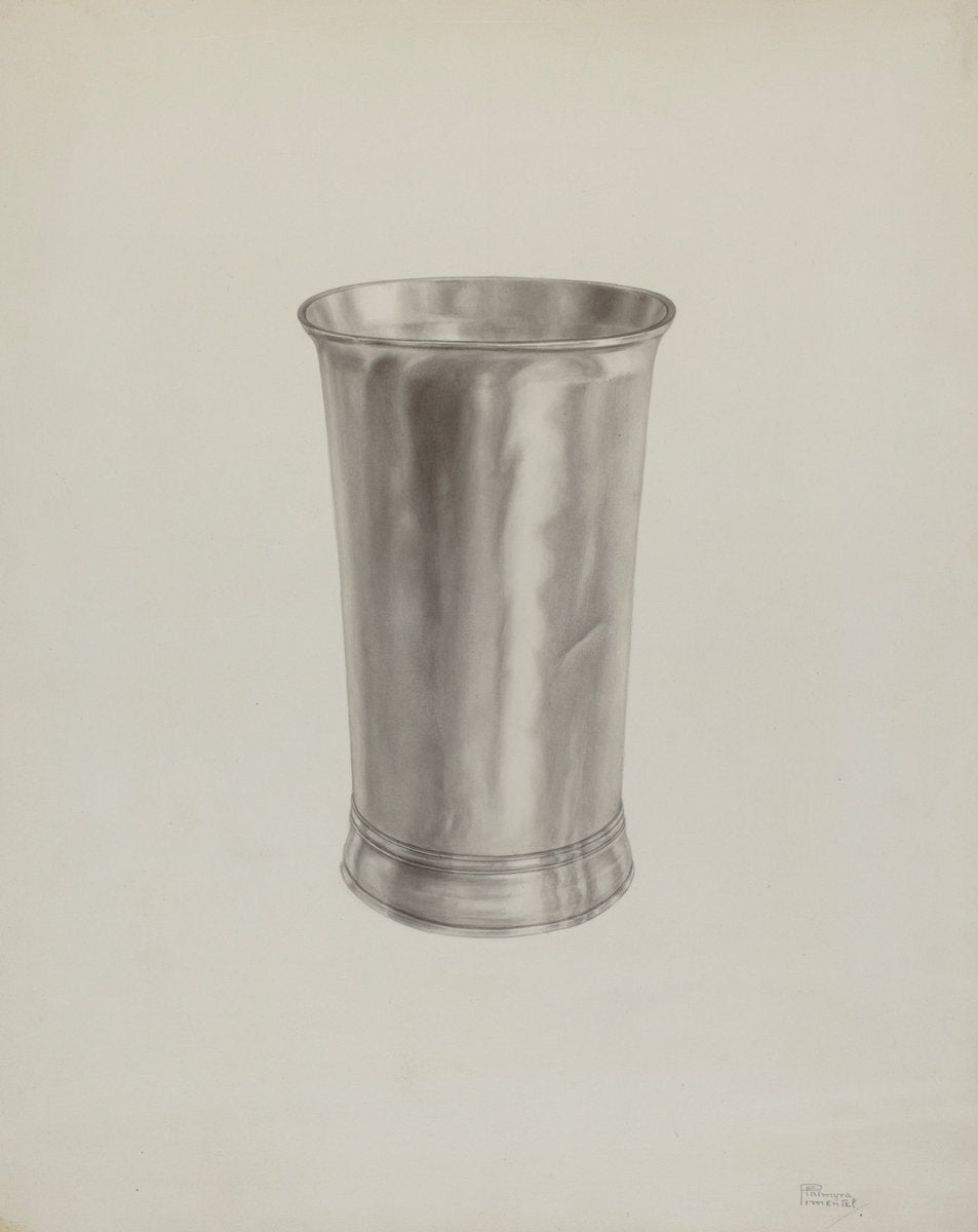 Silver Beaker by Palmyra Pimentel (American, active c. 1935), 16X12"(A3)Poster Print