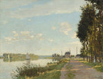 Argenteuil by Claude Monet (French, 1840 - 1926), 16X12"(A3)Poster Print