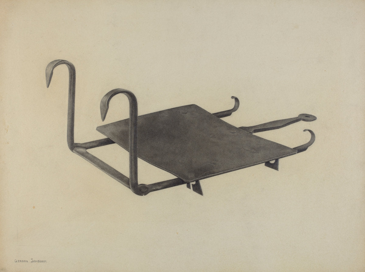Fender Plate Warmer by Gordon Sanborn (American, active c. 1935), 16X12"(A3)Poster Print