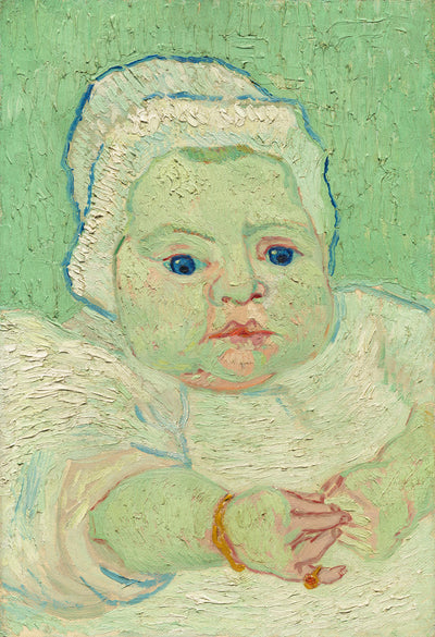 Roulin's Baby by Vincent van Gogh (Dutch, 1853 - 1890), 16X12"(A3)Poster Print