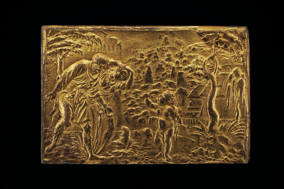 Allegorical Scene by Peter Flötner (German, c. 1485 - 1546), 16X12"(A3)Poster Print