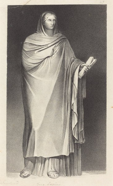 Juno Lucina by William Fairland after John Flaxman (British, active c. 1828), 16X12"(A3)Poster Print