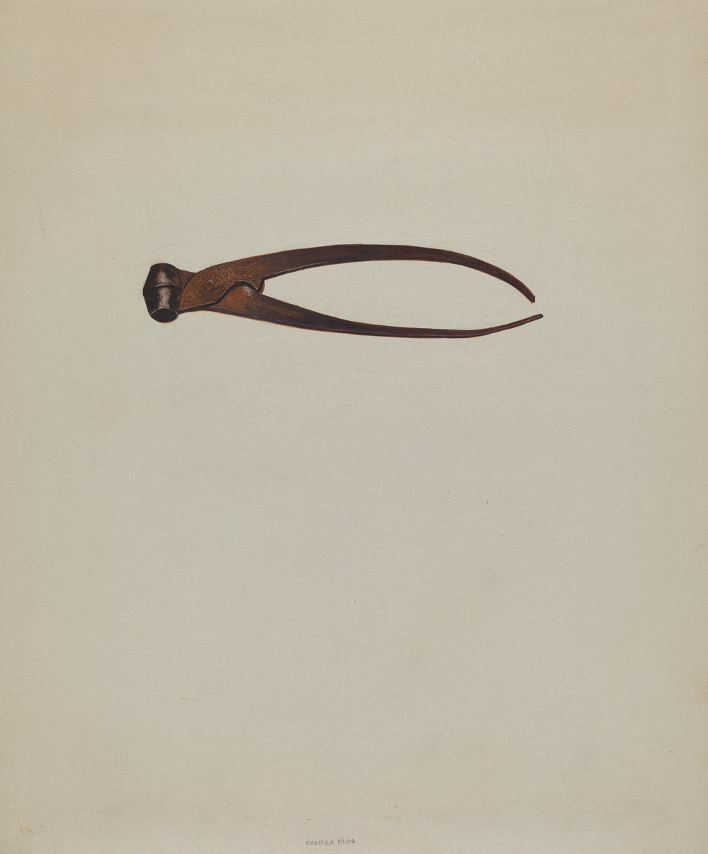Bullet Mold by Chester Kluf (American, active c. 1935), 16X12"(A3)Poster Print