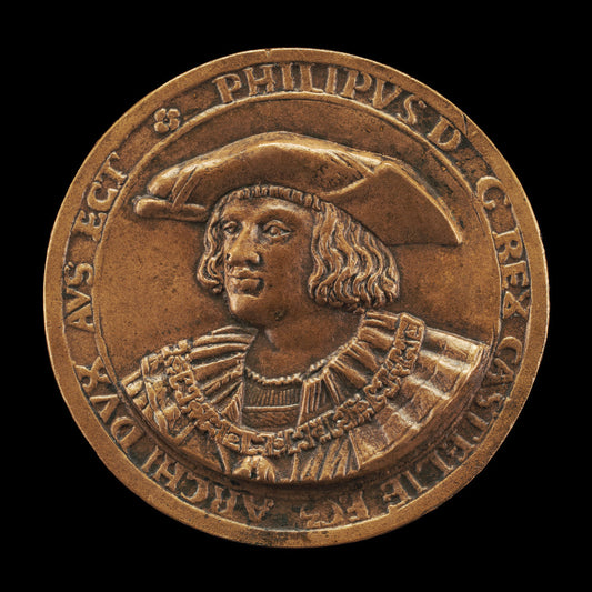 16th century by Flemish 16th Century (Philip II, 1527-1598, King of Spain 1556 [obverse]), 16X12"(A3)Poster Print