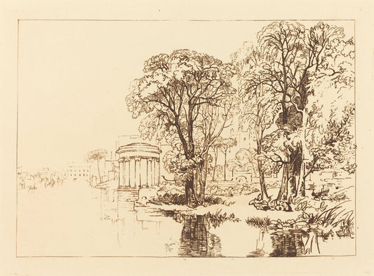 Isleworth by Joseph Mallord William Turner (British, 1775 - 1851), 16X12"(A3)Poster Print