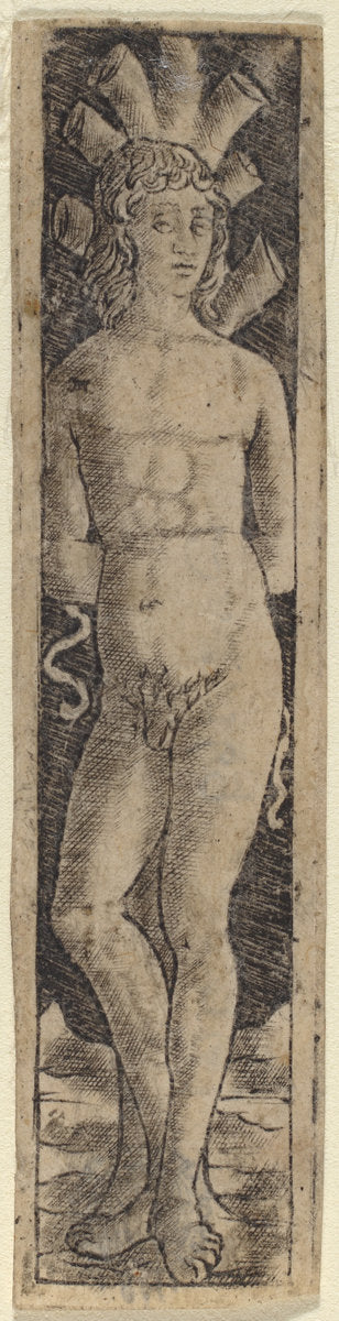 Saint Sebastian by Attributed to Francesco Francia (Italian, c. 1447 - 1517), 16X12"(A3)Poster Print
