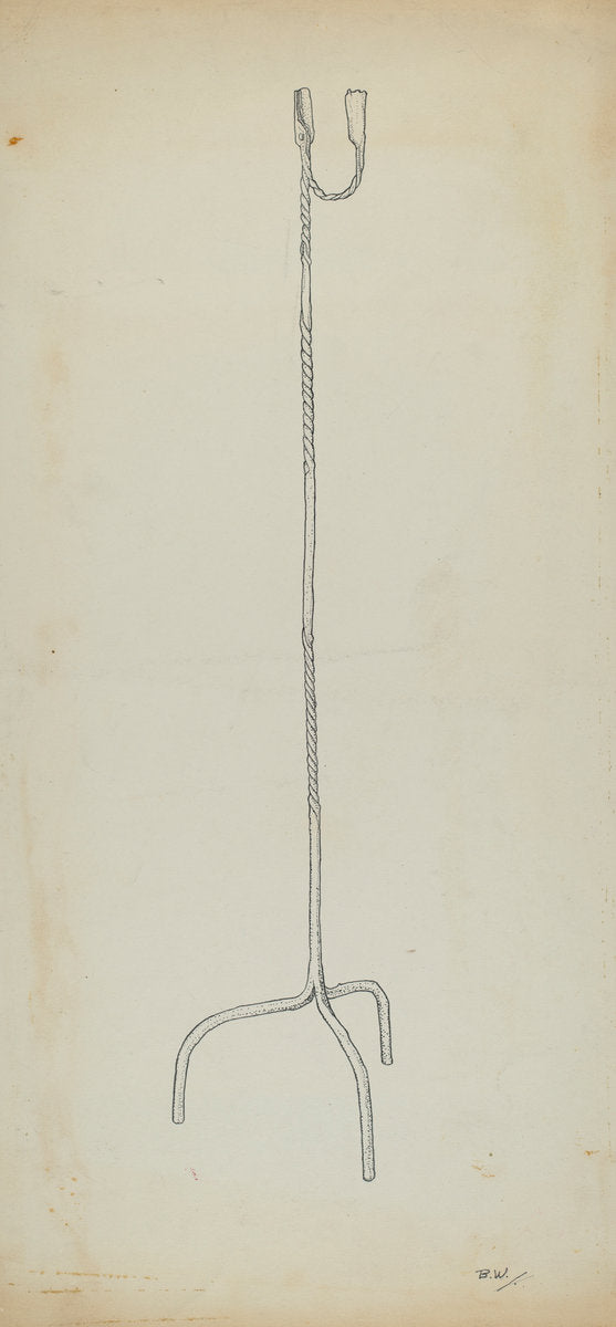 1935/1942 by American 20th Century (Candle Holder), 16X12"(A3)Poster Print