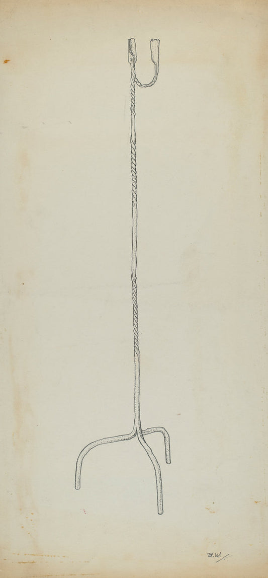 1935/1942 by American 20th Century (Candle Holder), 16X12"(A3)Poster Print