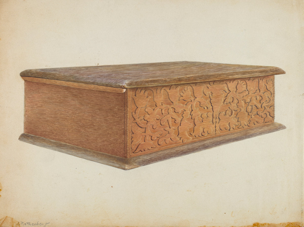 Desk Box by Joseph Rothenberg (American, active c. 1935), 16X12"(A3)Poster Print