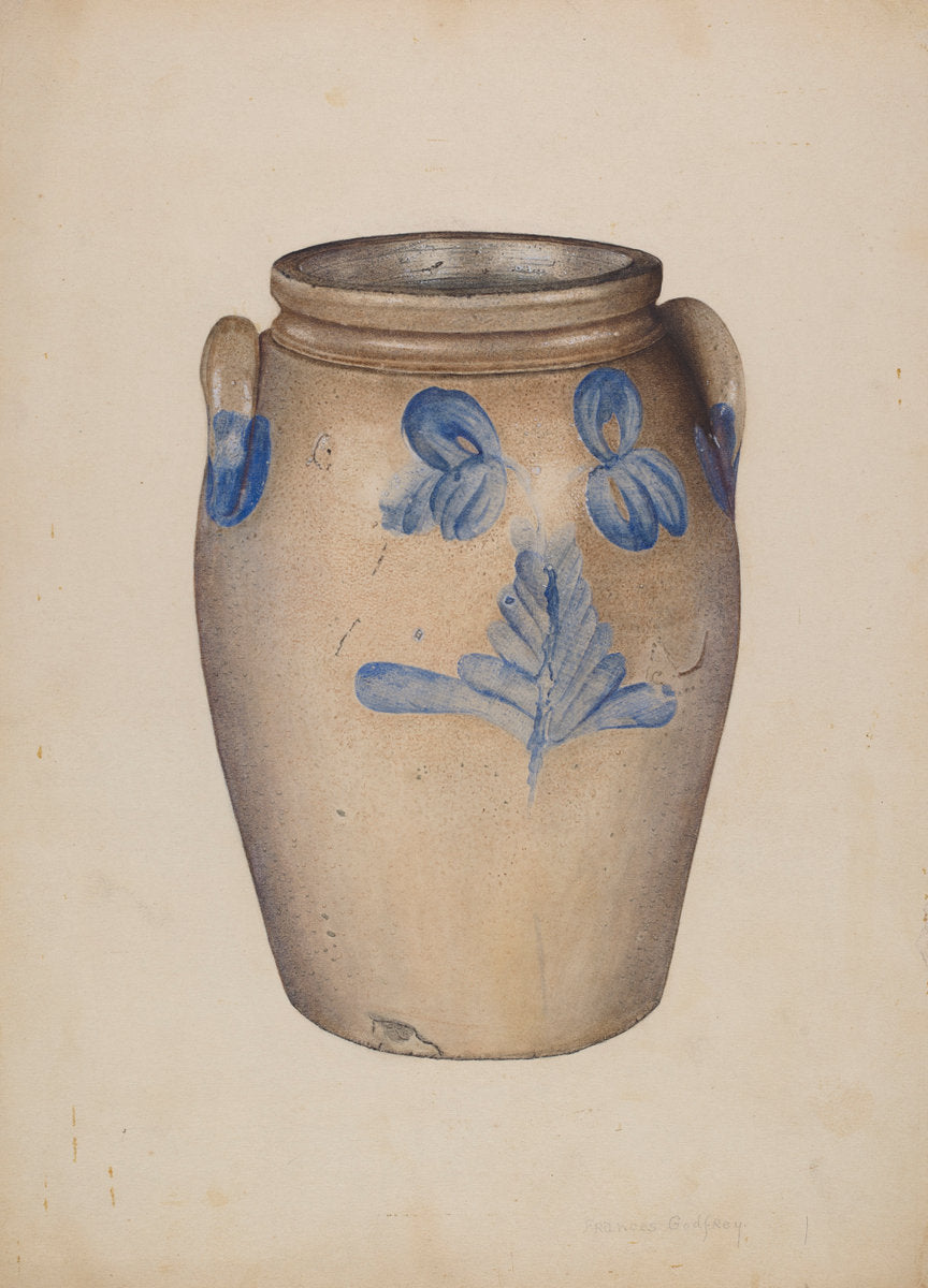 Pickle Jar by Frances Godfrey and LeRoy Griffith (American, active c. 1935), 16X12"(A3)Poster Print