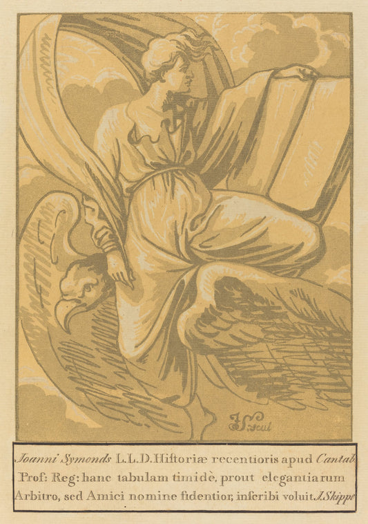Saint John the Evangelist by John Skippe after Parmigianino (British, 1742 - 1812), 16X12"(A3)Poster Print