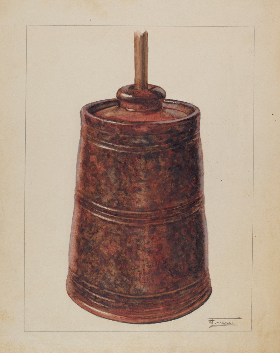 Churn by Frank Fumagalli (American, active c. 1935), 16X12"(A3)Poster Print