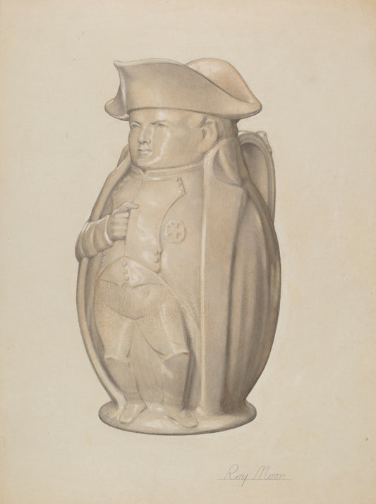 Napoleon Jug by Roy Moon (American, active c. 1935), 16X12"(A3)Poster Print
