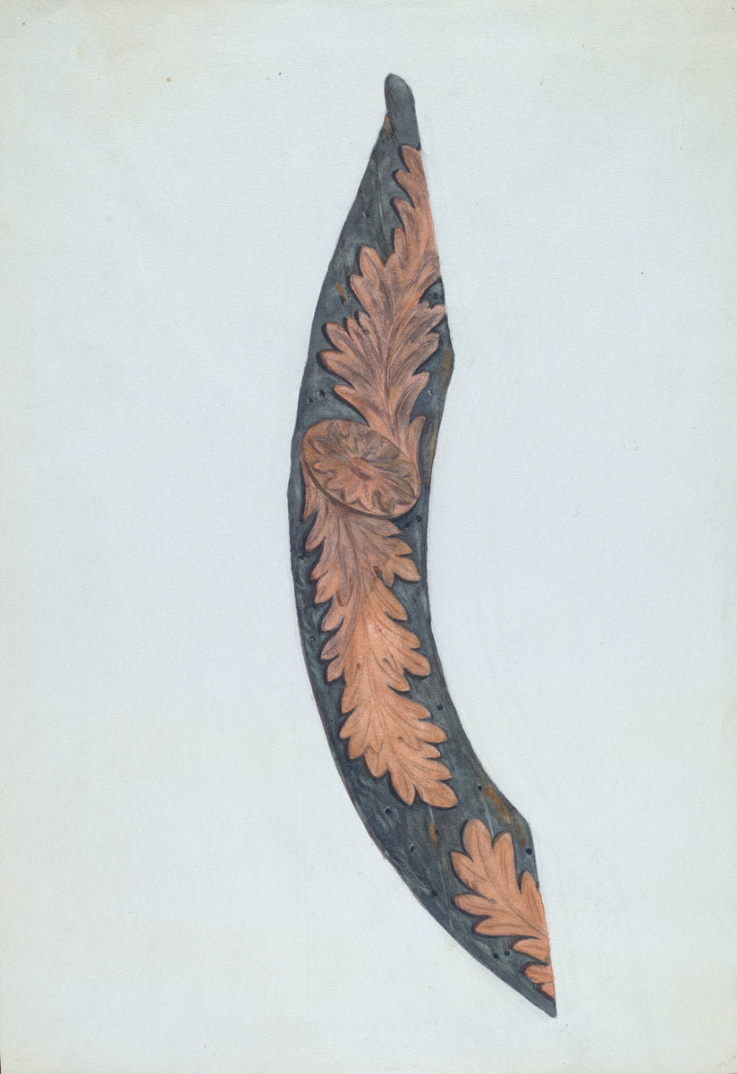 Bow Piece of a Ship by Lucille Chabot (American, born 1908), 16X12"(A3)Poster Print