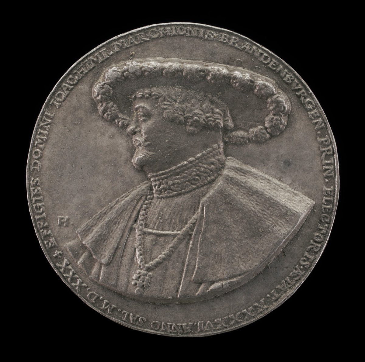 Joachim I, Prince of Brandenburg, 1484-1535 [obverse] by Friedrich Hagenauer (German, active c. 1525 - 1546), 16X12"(A3)Poster Print