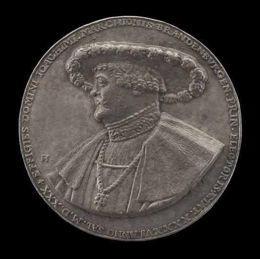 Joachim I, Prince of Brandenburg, 1484-1535 [obverse] by Friedrich Hagenauer (German, active c. 1525 - 1546), 16X12"(A3)Poster Print