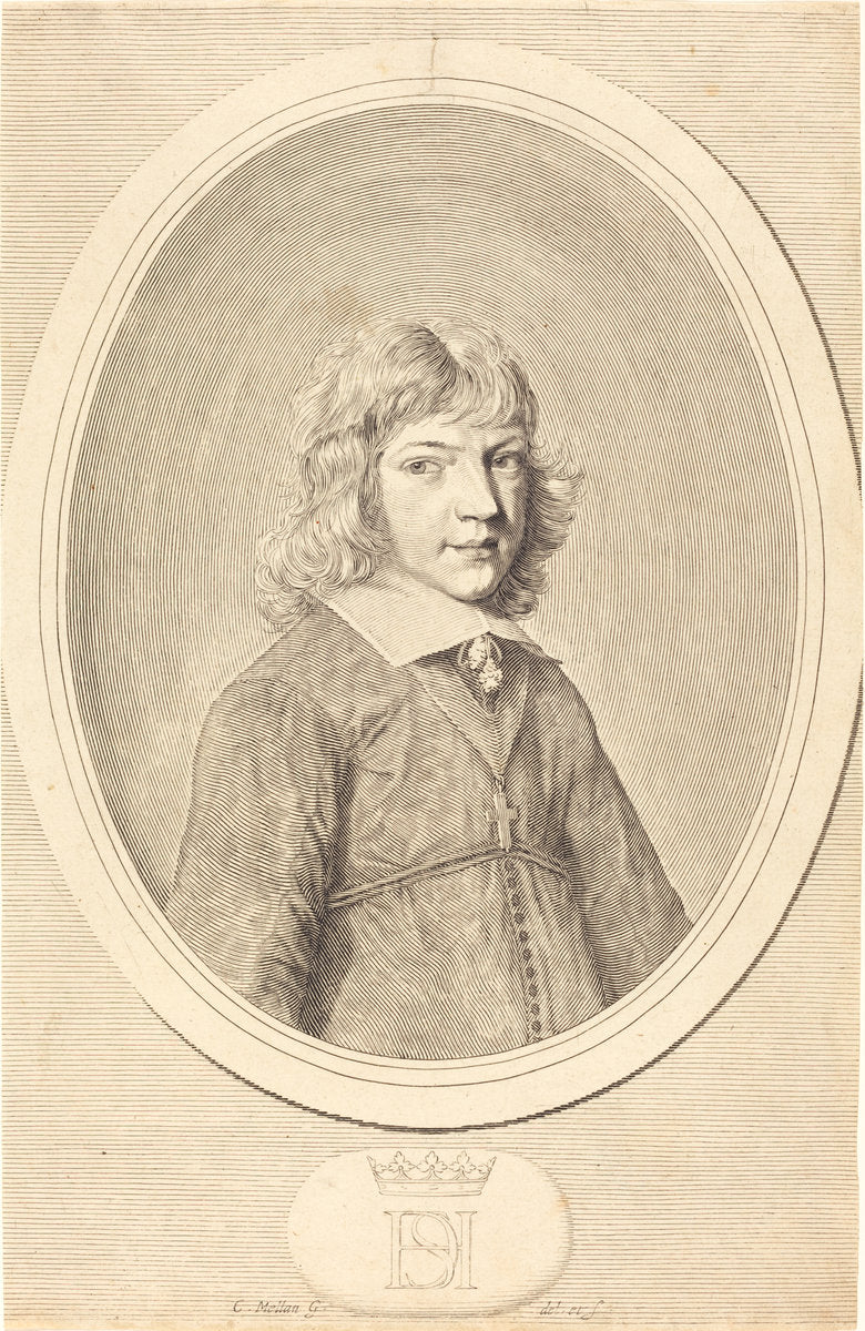 Henri de Savoie, Duc de Nemours by Claude Mellan (French, 1598 - 1688), 16X12"(A3)Poster Print